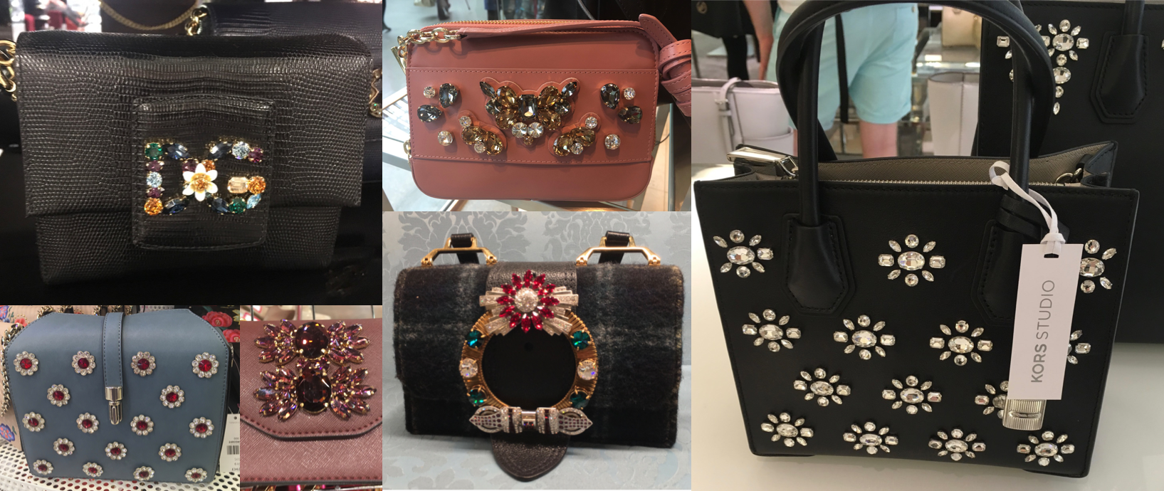 jewelled bags