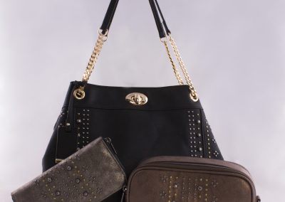 Mixed Metal Studded Bags Collection